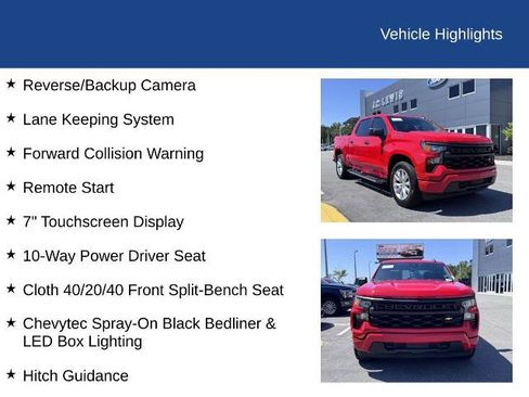Used 2023 Chevrolet Silverado 1500 Custom RWD image 21