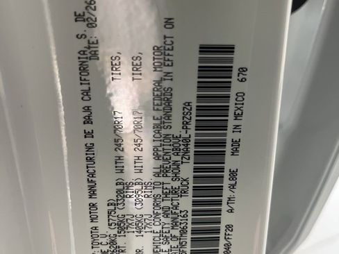 New 2026 Toyota Tacoma SR5 image 83