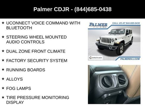 Certified 2022 Jeep Wrangler Unlimited Sahara w/ Cold Weather Group image 24