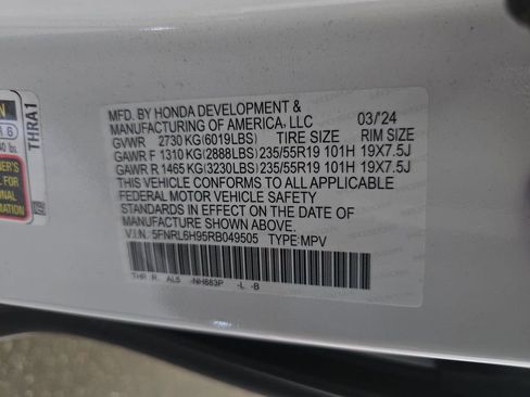 Used 2024 Honda Odyssey Elite image 17