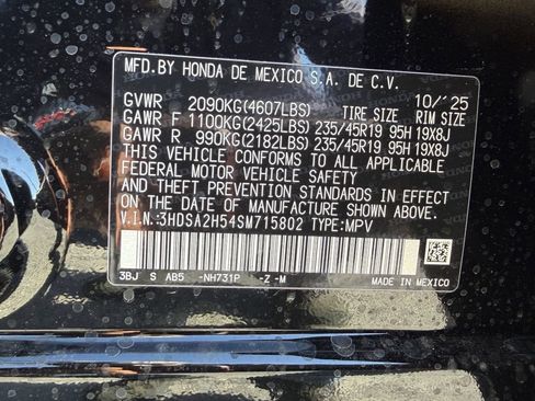 Used 2025 Acura ADX A-Spec AWD/4WD image 28