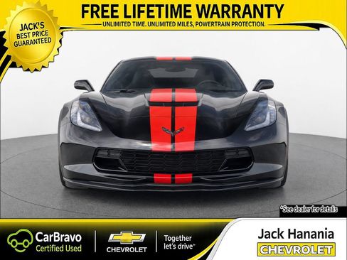 Used 2017 Chevrolet Corvette Z06 w/ Chrome Badge Package RWD image 5