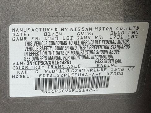 Used 2024 Nissan Kicks SV image 29