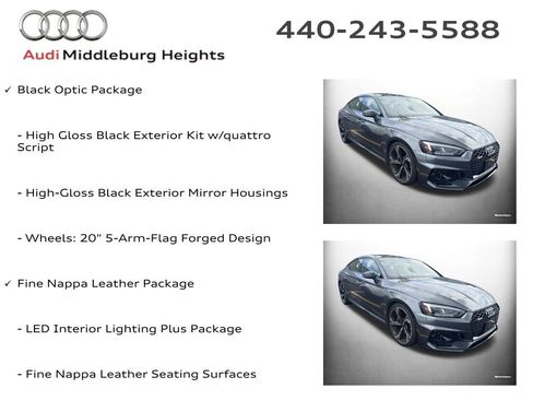 Used 2019 Audi RS 5 Sportback AWD/4WD image 8