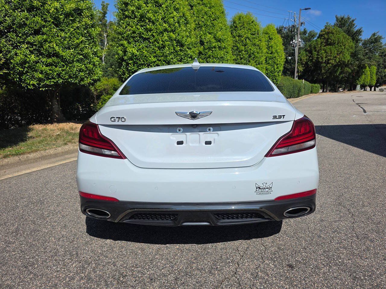 Used 2019 Genesis G70 3.3T Advanced w/ Sport Package RWD image 4