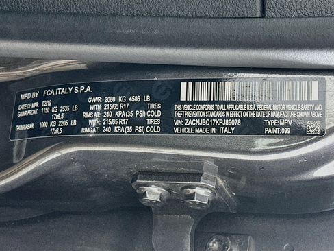 Used 2019 Jeep Renegade Trailhawk w/ UConnect 8.4 Nav Group AWD/4WD image 12