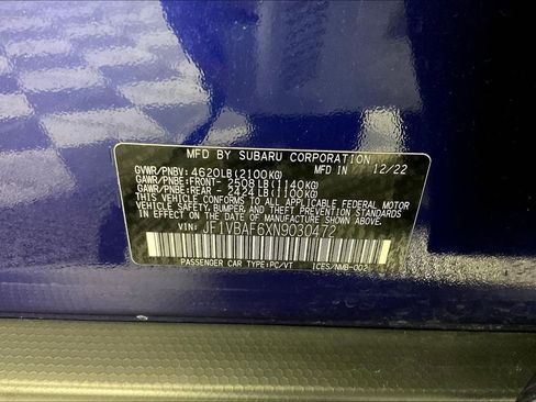 Used 2022 Subaru WRX Premium image 40