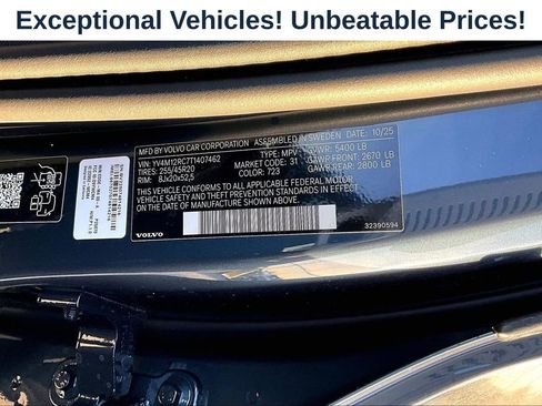 New 2026 Volvo XC60 B5 Plus w/ Protection Package Premier AWD/4WD image 32