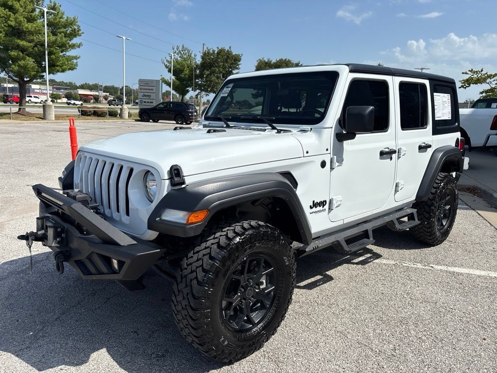 Used 2022 Jeep Wrangler Unlimited Sport AWD/4WD image 4