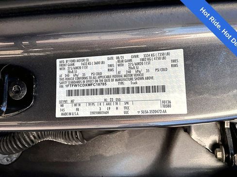 Used 2021 Ford F150 XLT w/ Equipment Group 302A High image 42