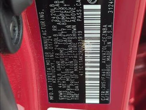 Certified 2024 Toyota Camry LE FWD image 2