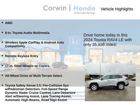 Used 2024 Toyota RAV4 LE image 6
