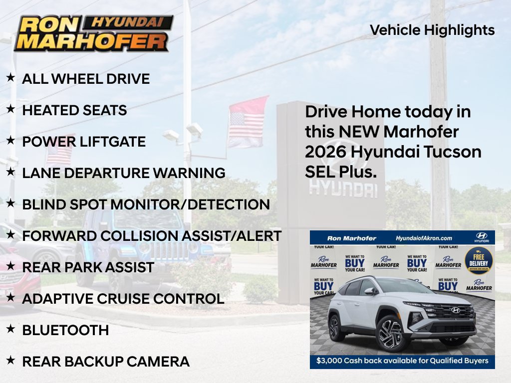 New 2026 Hyundai Tucson SEL Plus AWD/4WD image 91