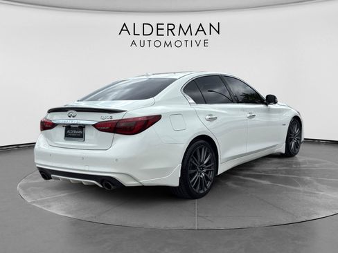 Used 2018 INFINITI Q50 Red Sport 400 w/ Proactive Package RWD image 6