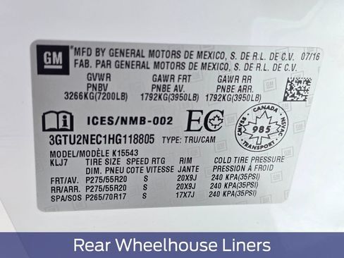 Used 2017 GMC Sierra 1500 SLT AWD/4WD image 37