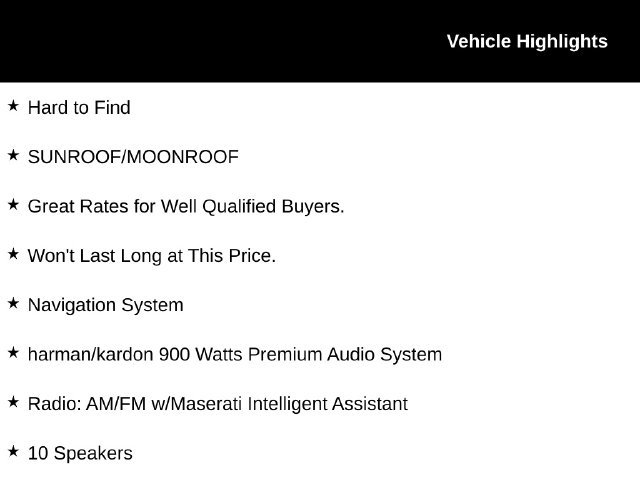 Used 2023 Maserati Quattroporte Modena Q4 AWD/4WD image 16