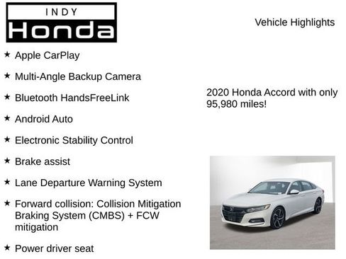 Used 2020 Honda Accord Sport image 7