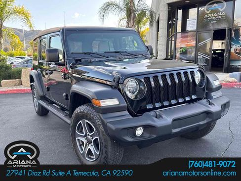 Used 2020 Jeep Wrangler Unlimited Sport image 1