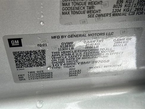 Used 2021 GMC Sierra 2500 Denali w/ Denali Ultimate Package image 61