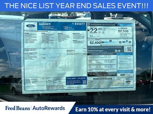 New 2025 Ford Ranger XL w/ Trailer Tow Package image 31