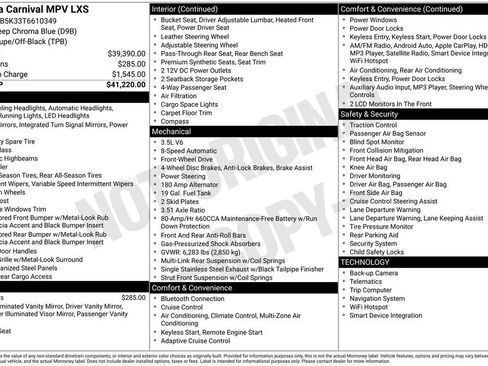 New 2026 Kia Carnival LXS image 6