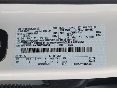 New 2026 Ford F150 XLT w/ Tow/Haul Package image 13