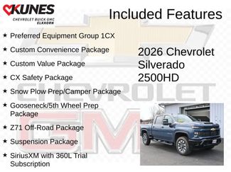 New 2026 Chevrolet Silverado 2500 Custom w/ Custom Value Package AWD/4WD video 2