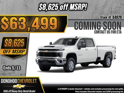 New 2026 Chevrolet Silverado 3500 LT AWD/4WD image 1