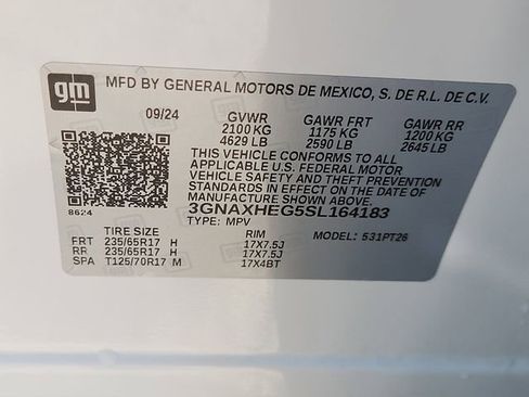 Used 2025 Chevrolet Equinox LT w/ Convenience Package II FWD image 28