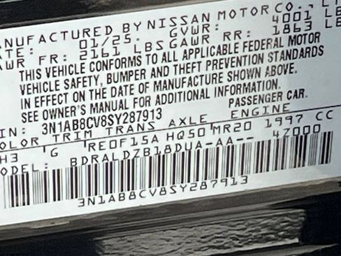 Used 2025 Nissan Sentra SV FWD image 29