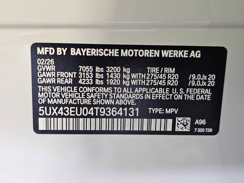 New 2026 BMW X5 xDrive50e w/ M Sport Package AWD/4WD image 45