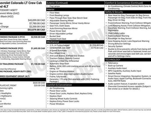 Used 2024 Chevrolet Colorado LT w/ LT Convenience Package II AWD/4WD image 2