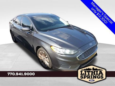 Used 2020 Ford Fusion SE FWD image 1