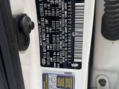 Used 2015 Kia Sorento SX AWD/4WD image 29