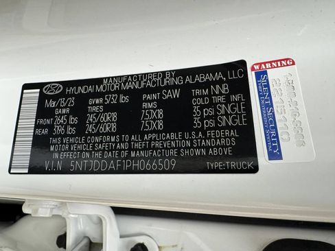 Used 2023 Hyundai Santa Cruz SEL Premium w/ Cargo Package AWD/4WD image 27
