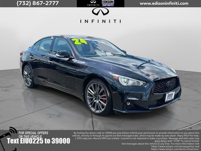 Used 2024 INFINITI Q50 Red Sport 400 w/ Black Opal Edition