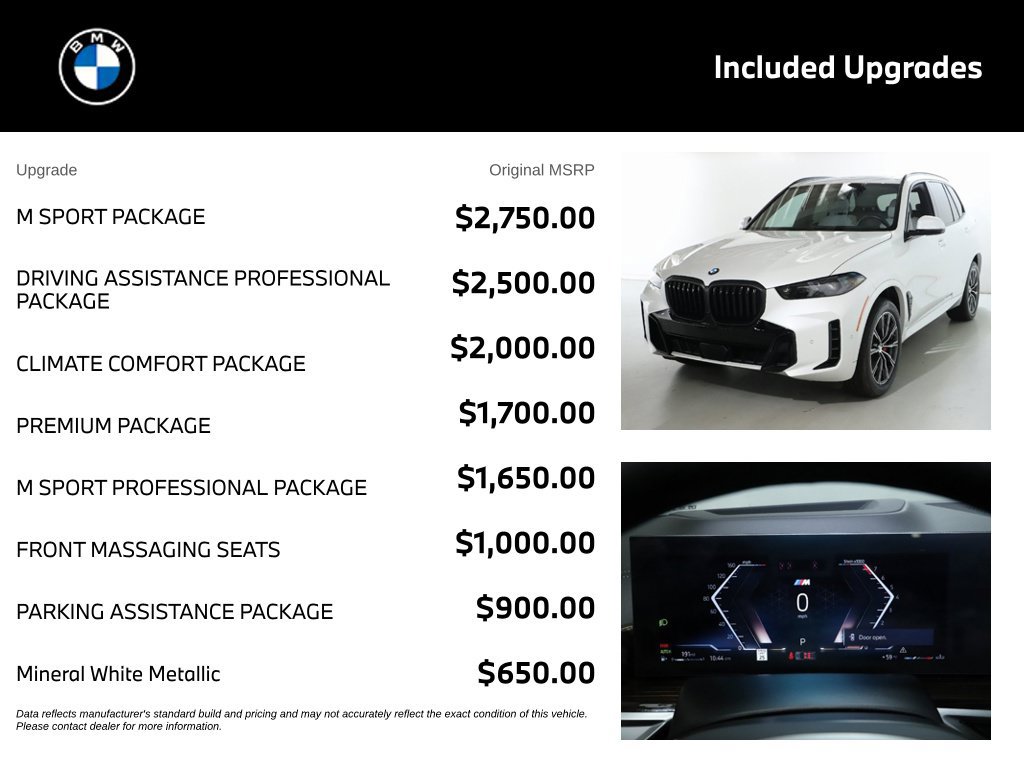Used 2026 BMW X5 xDrive40i w/ M Sport Package AWD/4WD image 4