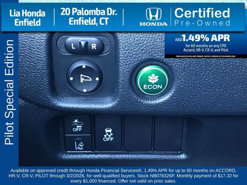 Certified 2022 Honda Pilot Special Edition image 23
