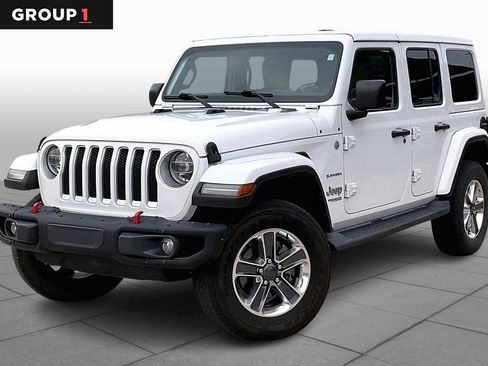 Used 2021 Jeep Wrangler Unlimited Sahara image 1