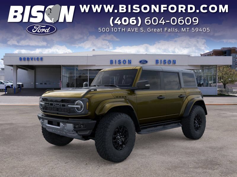 New 2025 Ford Bronco Raptor w/ Interior Carbon Fiber Pack AWD/4WD 360° Tour