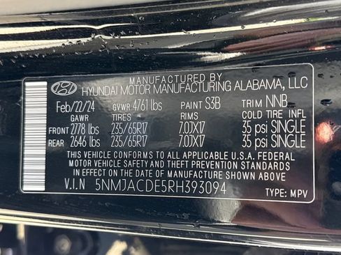 Used 2024 Hyundai Tucson SE AWD/4WD image 17