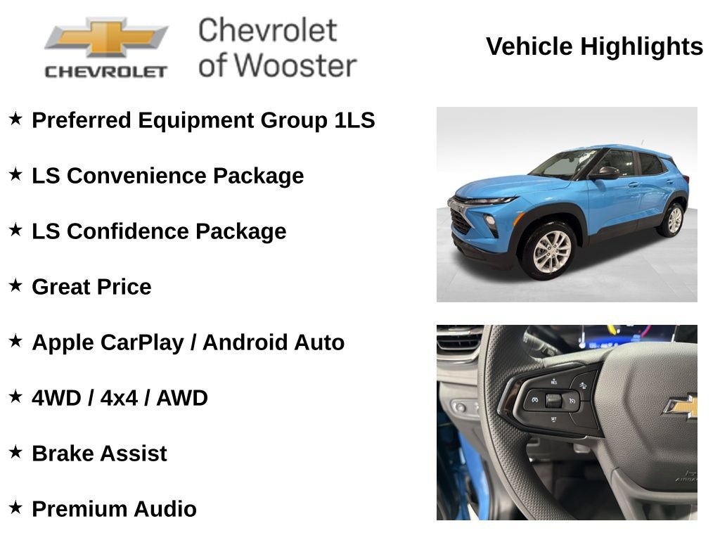 New 2026 Chevrolet TrailBlazer LS w/ LS Convenience Package AWD/4WD image 2
