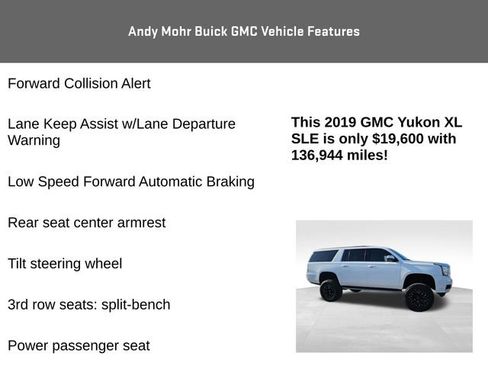 Used 2019 GMC Yukon XL SLE image 20