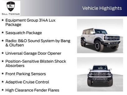 Certified 2023 Ford Bronco Outer Banks w/ Sasquatch Package