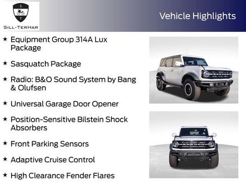 Certified 2023 Ford Bronco Outer Banks w/ Sasquatch Package image 4