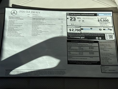 New 2026 Mercedes-Benz GLE 350 image 34