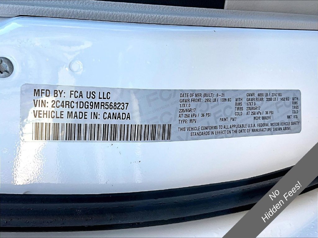 Used 2021 Chrysler Voyager Lxi FWD image 30