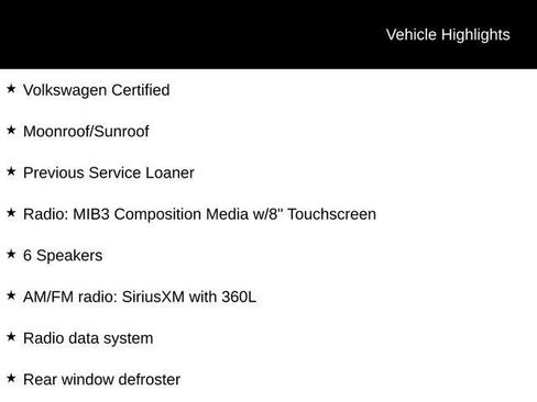 Used 2025 Volkswagen Jetta SE w/ Sunroof Package FWD image 6