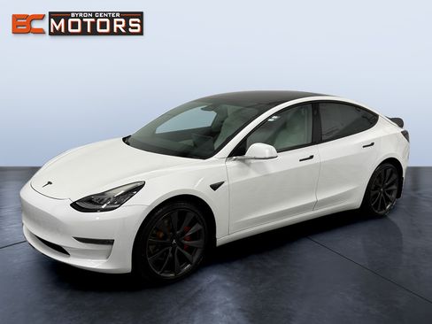 Used 2020 Tesla Model 3 Performance AWD/4WD image 1