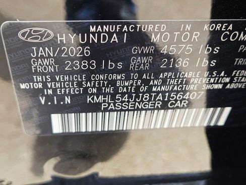 New 2026 Hyundai Sonata Limited FWD image 20